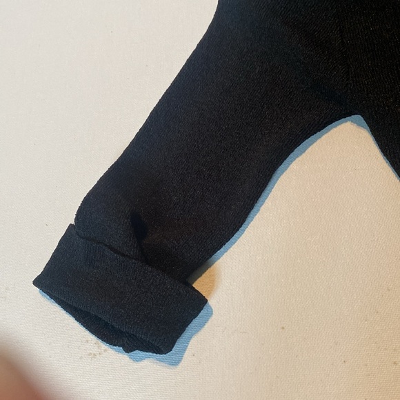 NWT & Vintage Mandee Black Hooded Cardigan - Picture 2 of 6